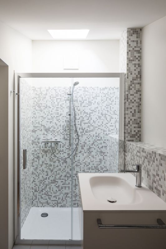 Elegant Shower with Tiles